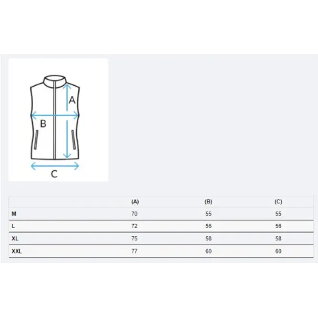 Vīriešu melna veste Doger TX3936z
