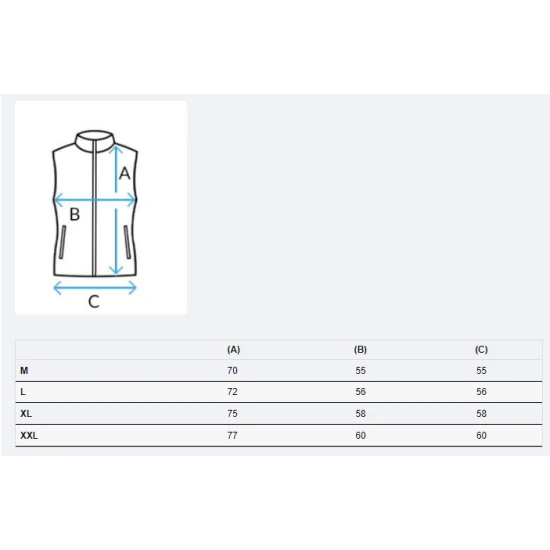 Vīriešu melna veste Doger TX3936z