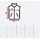 Melna adīta veste Rovol NB/MM6005/4