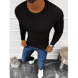 Melns vīriešu džemperis Meger