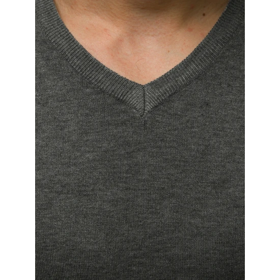 Tumši pelēks vīriešu džemperis Robi TMK/YY03/13