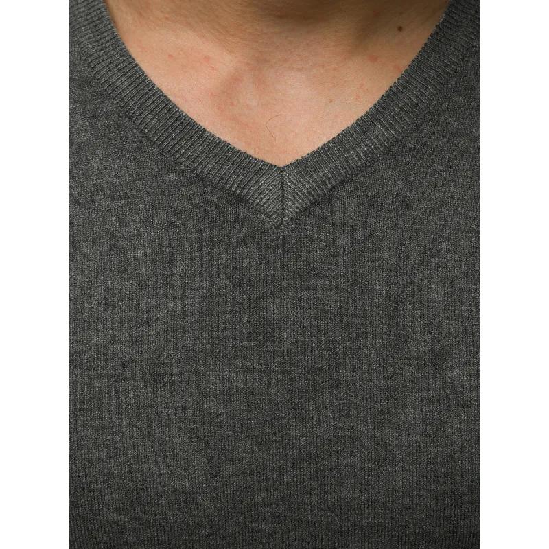 Tumši pelēks vīriešu džemperis Robi TMK/YY03/13