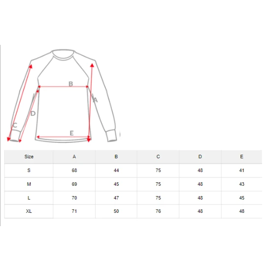 Vīriešu sarkans džemperis Terel L/1442Z