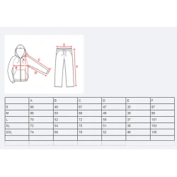 Melns vīriešu treniņtērps Teron