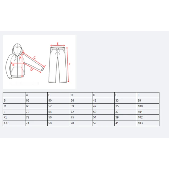 Vīriešu sporta kostīms balts - melns Rener PK3006 Premium