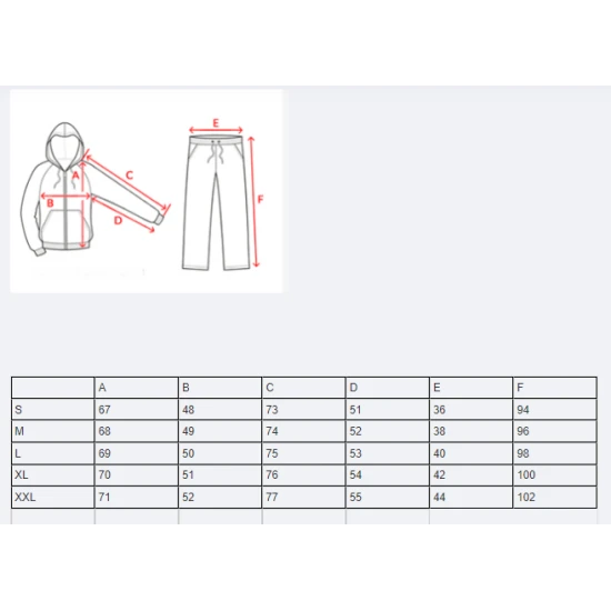 Vīriešu treniņtērps melns Orest PK3004 Premium