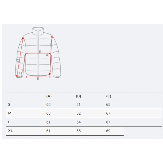 Pelēka vīriešu jaka Otan PK5131 Premium