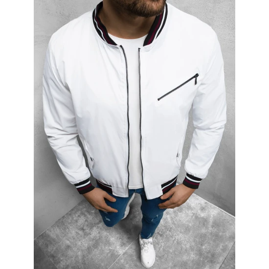 Vīriešu balta jaka Loton JS/M10296-TX3675