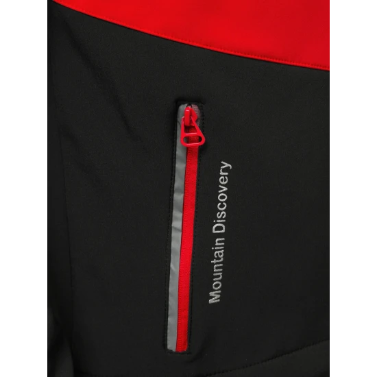 Melnas-sarkanas vīriešu zeķubikses Tain JS/HH022/1C