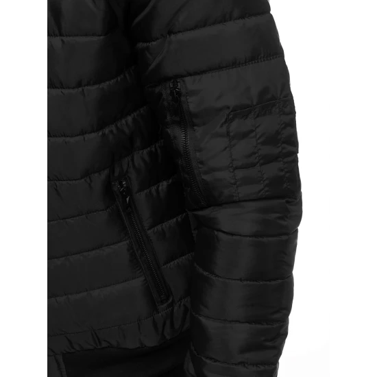 Vīriešu pavasara-rudens jaka melnā krāsā Nosal JS/MY13