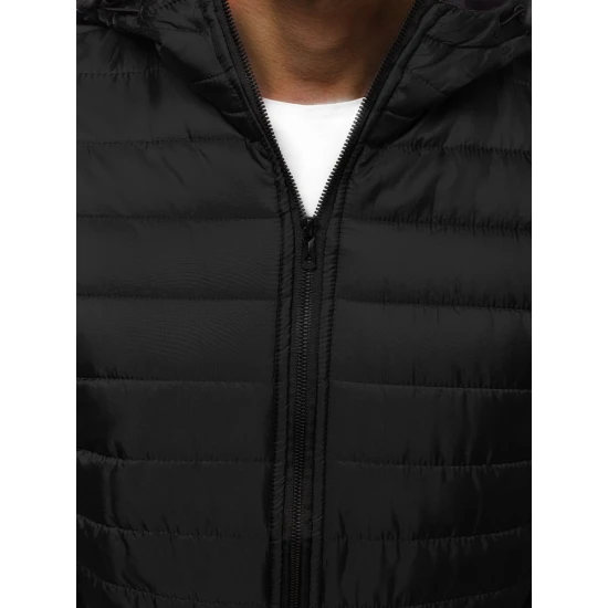 Vīriešu pavasara-rudens jaka melnā krāsā Nosal JS/MY13