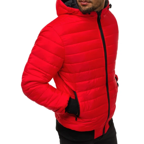 Vīriešu pavasara-rudens jaka sarkanā krāsā Nosal JS/MY13