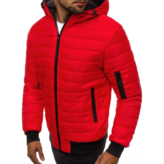 Vīriešu pavasara-rudens jaka sarkanā krāsā Nosal JS/MY13