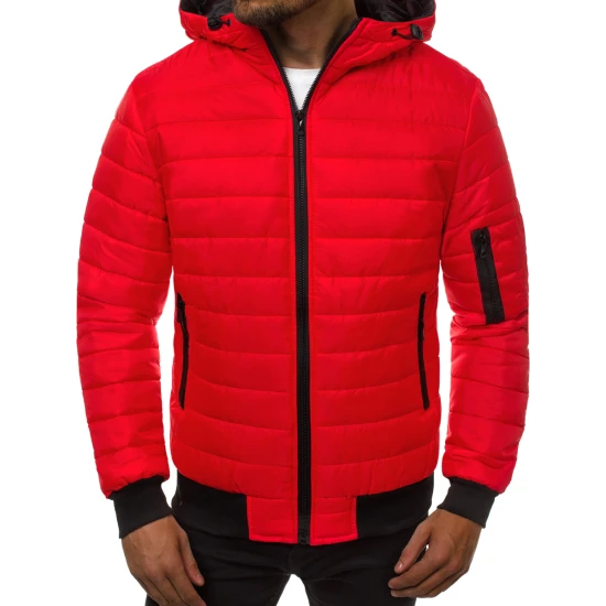 Vīriešu pavasara-rudens jaka sarkanā krāsā Nosal JS/MY13