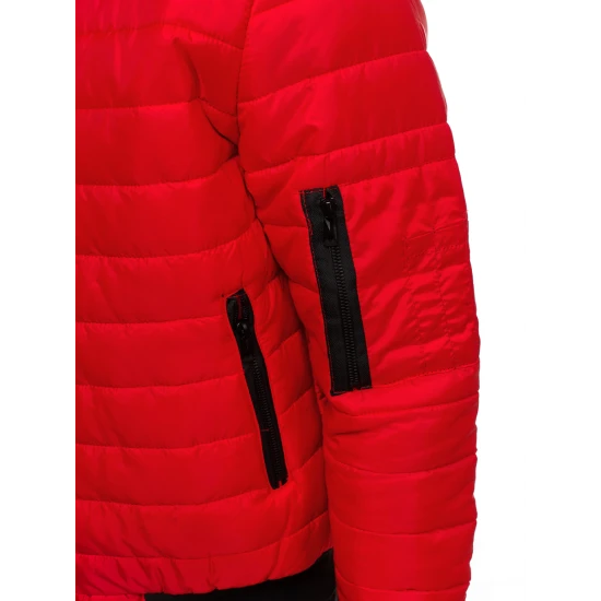 Vīriešu pavasara-rudens jaka sarkanā krāsā Nosal JS/MY13