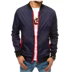 Vīriešu tumši zila lietus jaka