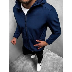 Tumši zila vīriešu virsjaka Luter