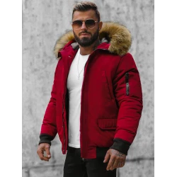 Bomber stila ziemas bordo vīriešu jaka Lemor