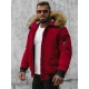 Bomber stila ziemas bordo vīriešu jaka Lemor JS/201901