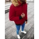 Bomber stila ziemas bordo vīriešu jaka Lemor JS/201901
