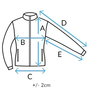Size chart (cm)