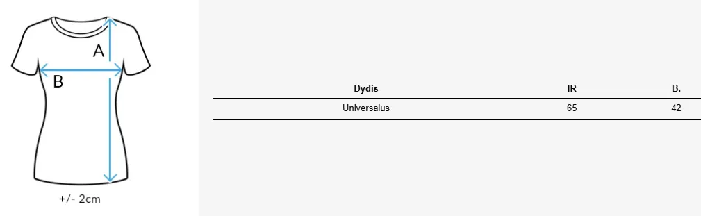 Izmēru tabula (cm)