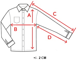 Izmēru tabula (cm)